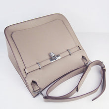 Load image into Gallery viewer, Hermes Leather Shoulder bag H6508 grey silver