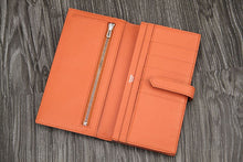 Load image into Gallery viewer, Hermes Bearn Gusset Wallet In Crevette Epsom Leather