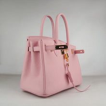 Load image into Gallery viewer, Hermes Birkin 30cm Togo Leather Handbags Pink Golden