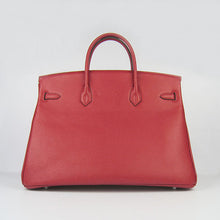 Load image into Gallery viewer, Hermes Birkin 35CM Togo Leather Handbags 6099 red silver