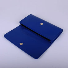 Load image into Gallery viewer, Yves Saint Laurent Lady Patent Leather Purse Sapphire Blue 39321