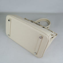 Load image into Gallery viewer, Hermes Birkin 30cm Togo leather Handbags beige silver