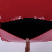Load image into Gallery viewer, Yves Saint Laurent Lady Patent Leather Purse Red 39321