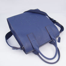 Load image into Gallery viewer, Hermes Toolbox 8076 Mens Cow Leather Blue
