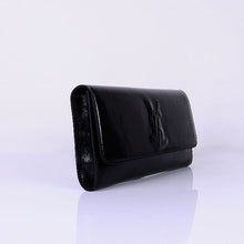 Load image into Gallery viewer, Yves Saint Laurent Lady Patent Leather Purse Black 39321