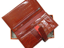 Load image into Gallery viewer, Hermes Wallet H1115 Wallet Crocodile