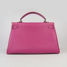 Load image into Gallery viewer, Hermes Kelly 35cm Togo Leather Handbag Peach/Silver