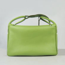 Load image into Gallery viewer, Hermes Lindy 34cm handbag 6208 green Silver