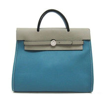 Load image into Gallery viewer, Hermes Herbag H1190S Ladies Cow Leather Grey