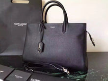 Load image into Gallery viewer, Yves Saint Laurent Medium Rive Gauche Bag In Black Leather