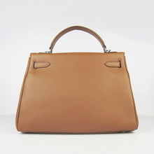 Load image into Gallery viewer, Hermes Kelly 32cm Togo Leather 6108 Light Coffee Silver