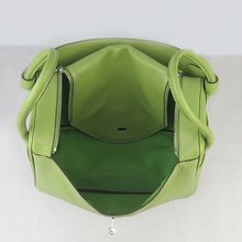 Load image into Gallery viewer, Hermes Lindy 34cm handbag 6208 green Silver