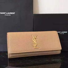Load image into Gallery viewer, Yves Saint Laurent Beige Classic Monogramme Clutch