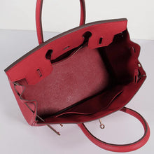 Load image into Gallery viewer, Hermes 30cm Birkin Bag Epsom Leather With Strap Red Gold