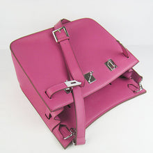 Load image into Gallery viewer, Hermes Leather Shoulder bag H6508 peach silver