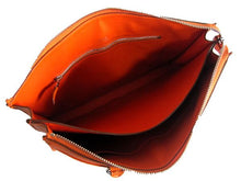 Load image into Gallery viewer, Hermes Briefcases H2097 Briefcase Cow Leather Orange Handbag