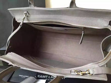 Load image into Gallery viewer, Yves Saint Laurent Medium Rive Gauche Bag In Grey Leather