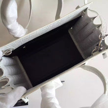 Load image into Gallery viewer, Yves Saint Laurent Baby Sac De Jour Croc Embossed White Bag