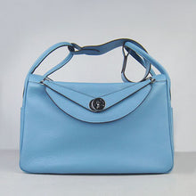 Load image into Gallery viewer, Hermes Lindy 34cm handbag 6208 light blue