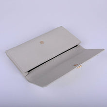 Load image into Gallery viewer, Yves Saint Laurent Lady Genuine Leather Purse Beige 39321