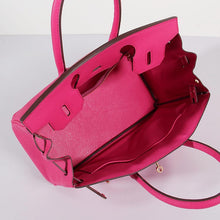 Load image into Gallery viewer, Hermes 30cm Birkin Bag Epsom Leather With Strap Rose Tyrien Gold