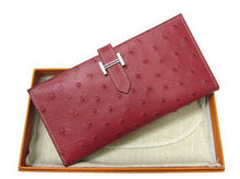 Load image into Gallery viewer, Hermes Wallet H1102 Ladies Wallet Red