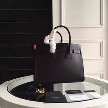 Load image into Gallery viewer, Yves Saint Laurent Small Sac De Jour Bag With Red Lining