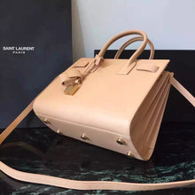 Load image into Gallery viewer, Yves Saint Laurent Baby Sac De Jour Bag In Beige Leather