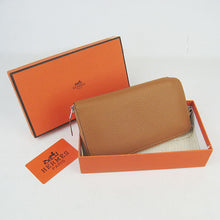 Load image into Gallery viewer, Hermes Wallet H016 Wallet Lambskin Coffee