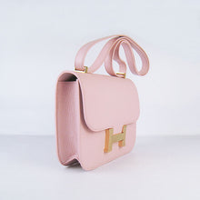 Load image into Gallery viewer, Hermes Constance Cowskin Leather Bag H017 pink golden