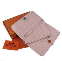 Load image into Gallery viewer, Hermes Wallet H001 Ladies Cow Leather Pink