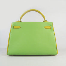 Load image into Gallery viewer, Hermes Kelly 32cm Togo Red/Green/Yellow Golden