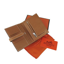 Load image into Gallery viewer, Hermes Wallet H006 Wallet Coffee