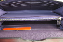 Load image into Gallery viewer, Hermes Wallet H569 Ladies Lambskin Purple