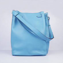 Load image into Gallery viewer, Hermes Nappa Leather Shoulder Bag H2804 light blue Silver