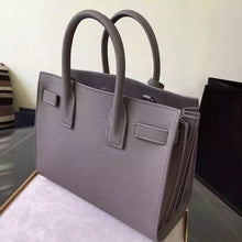 Load image into Gallery viewer, Yves Saint Laurent Baby Sac De Jour Bag In Fog Grained Leather
