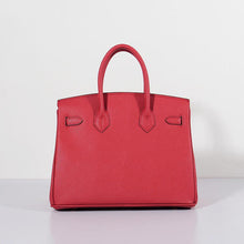Load image into Gallery viewer, Hermes 30cm Birkin Bag Epsom Leather With Strap Red Gold