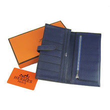 Load image into Gallery viewer, Hermes Wallet H008 Ladies Wallet Blue