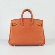 Load image into Gallery viewer, Hermes Birkin 25cm Handbag 6068 orange golden