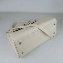 Load image into Gallery viewer, Hermes Kelly 32cm Togo Leather Handbag 6108 Beige Silver