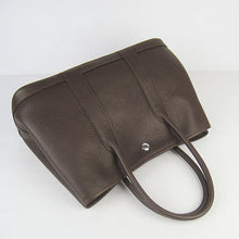 Load image into Gallery viewer, Hermes garden party handbag H2805 dark coffee