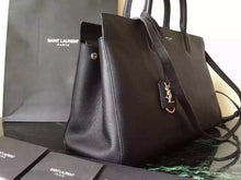 Load image into Gallery viewer, Yves Saint Laurent Medium Rive Gauche Bag In Black Leather