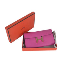 Load image into Gallery viewer, Hermes Wallet H6023 Wallet Cow Leather Pink