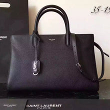 Load image into Gallery viewer, Yves Saint Laurent Medium Rive Gauche Bag In Black Leather