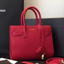 Load image into Gallery viewer, Yves Saint Laurent Nano Sac De Jour Bag In Red Leather