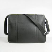 Load image into Gallery viewer, Hermes Steve H2812 Shoulder Bag Cow Leather Black