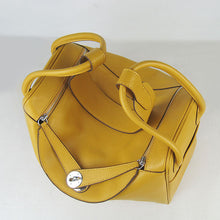 Load image into Gallery viewer, Hermes Lindy 34cm handbag 6208 yellow Silver