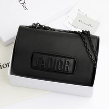 Load image into Gallery viewer, Dior J'Adior Flap Bag In Black Ultra Matte Calfskin