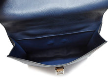 Load image into Gallery viewer, Hermes Briefcases H2048 Unisex Cow Leather Blue