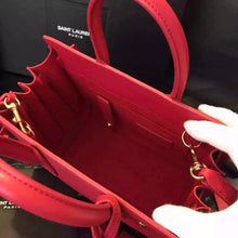Load image into Gallery viewer, Yves Saint Laurent Nano Sac De Jour Bag In Red Leather